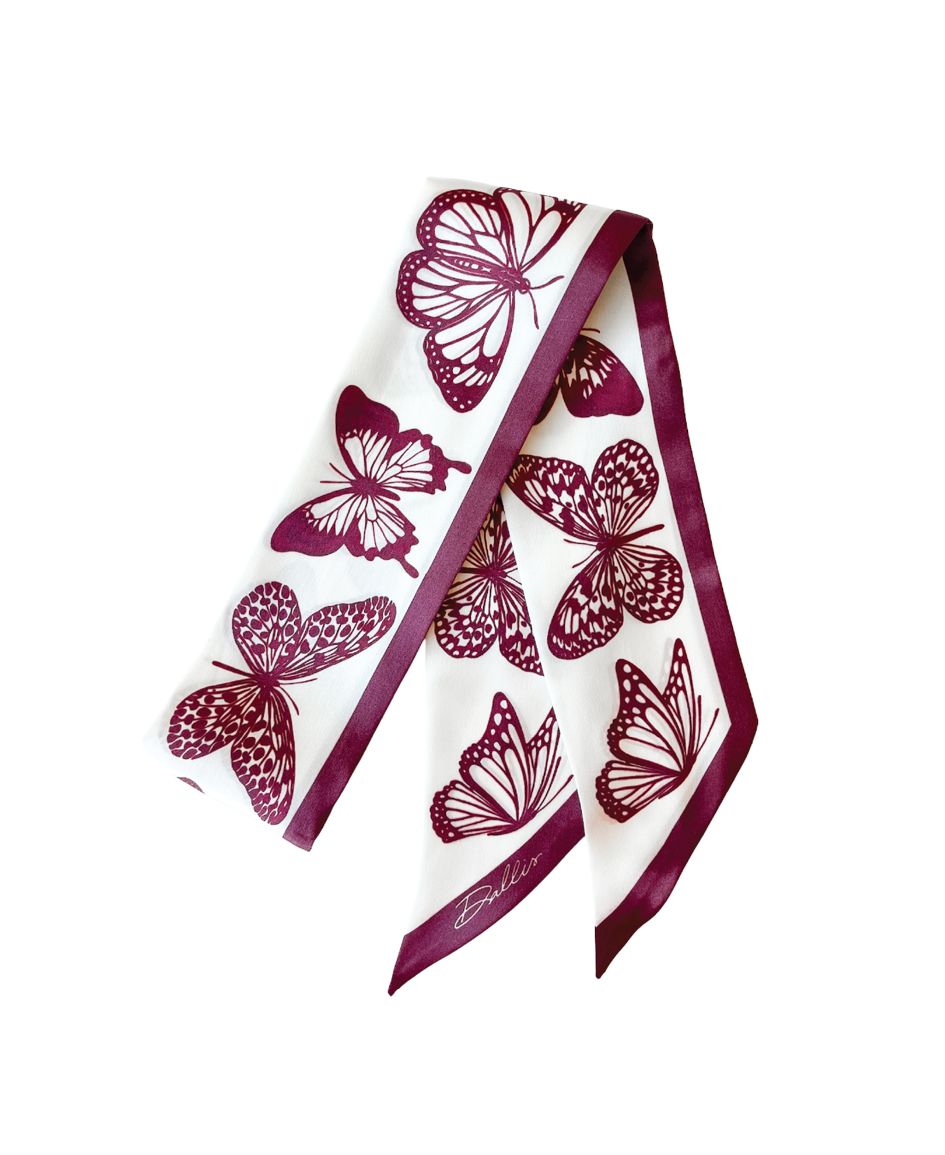 The Mariposa Twilly in Burgundy