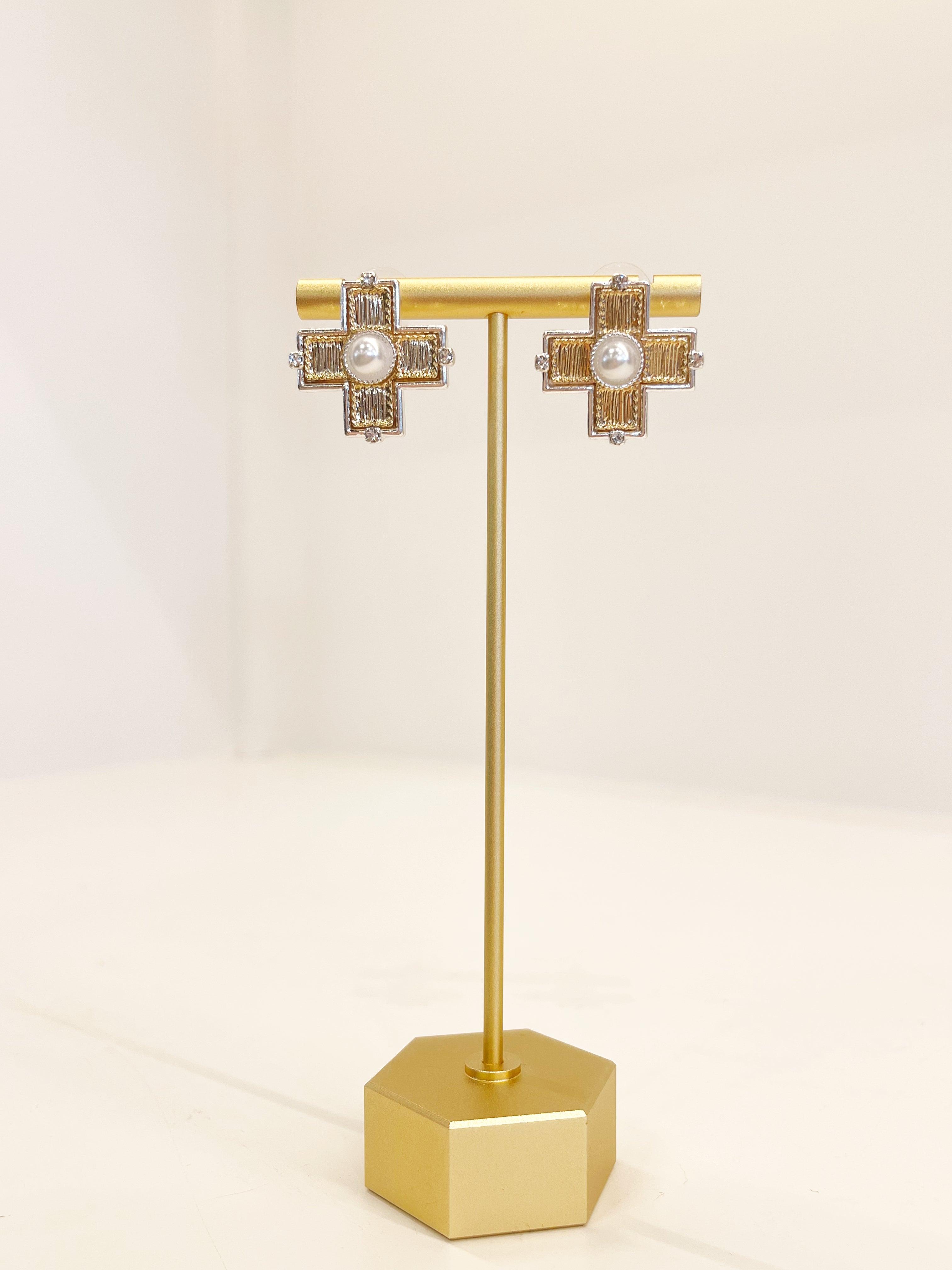 Golden Grace Studs