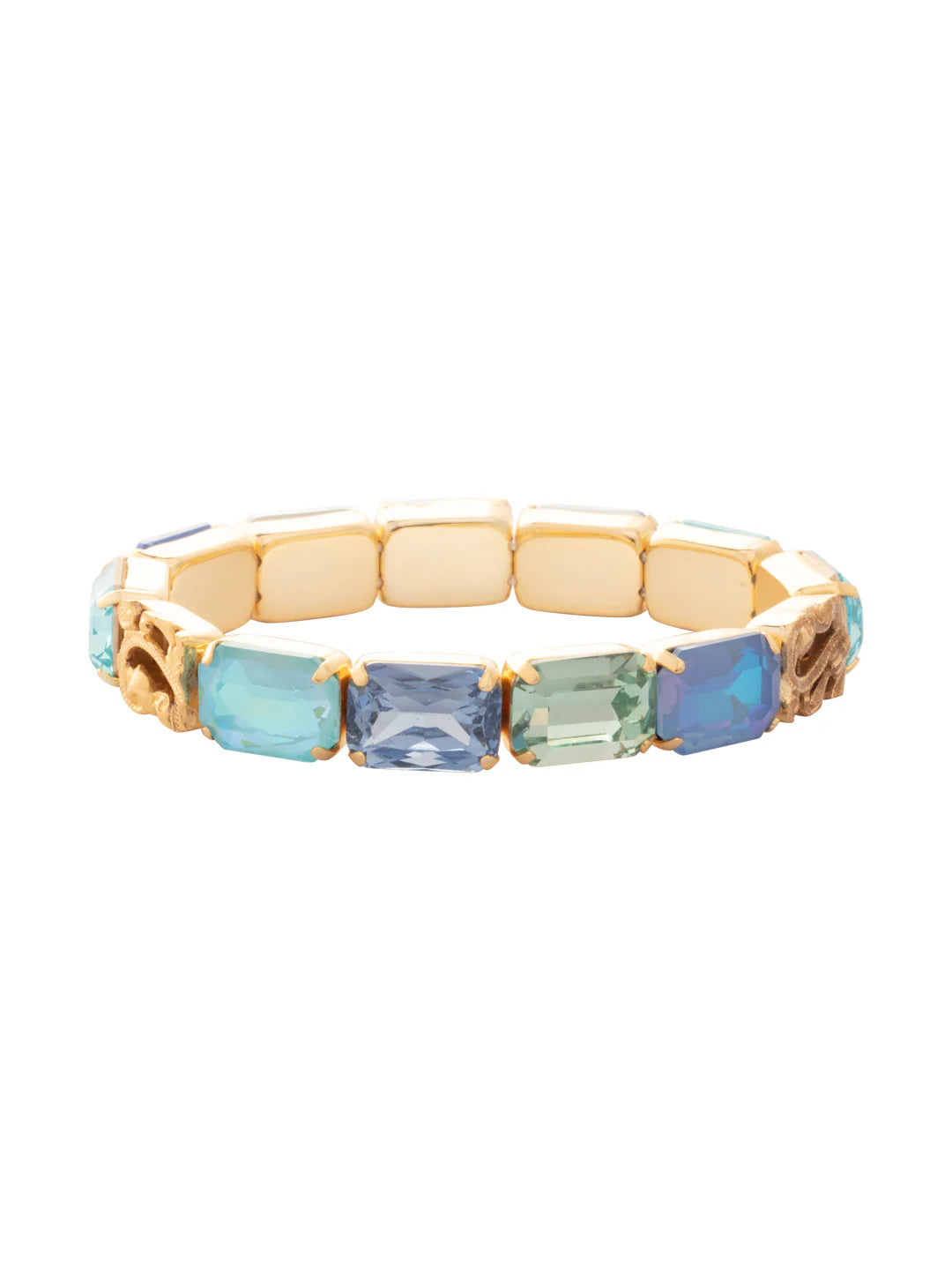 Sorrelli Paisley Emerald Stretch Bracelet - Ocean - Gabrielle's Biloxi