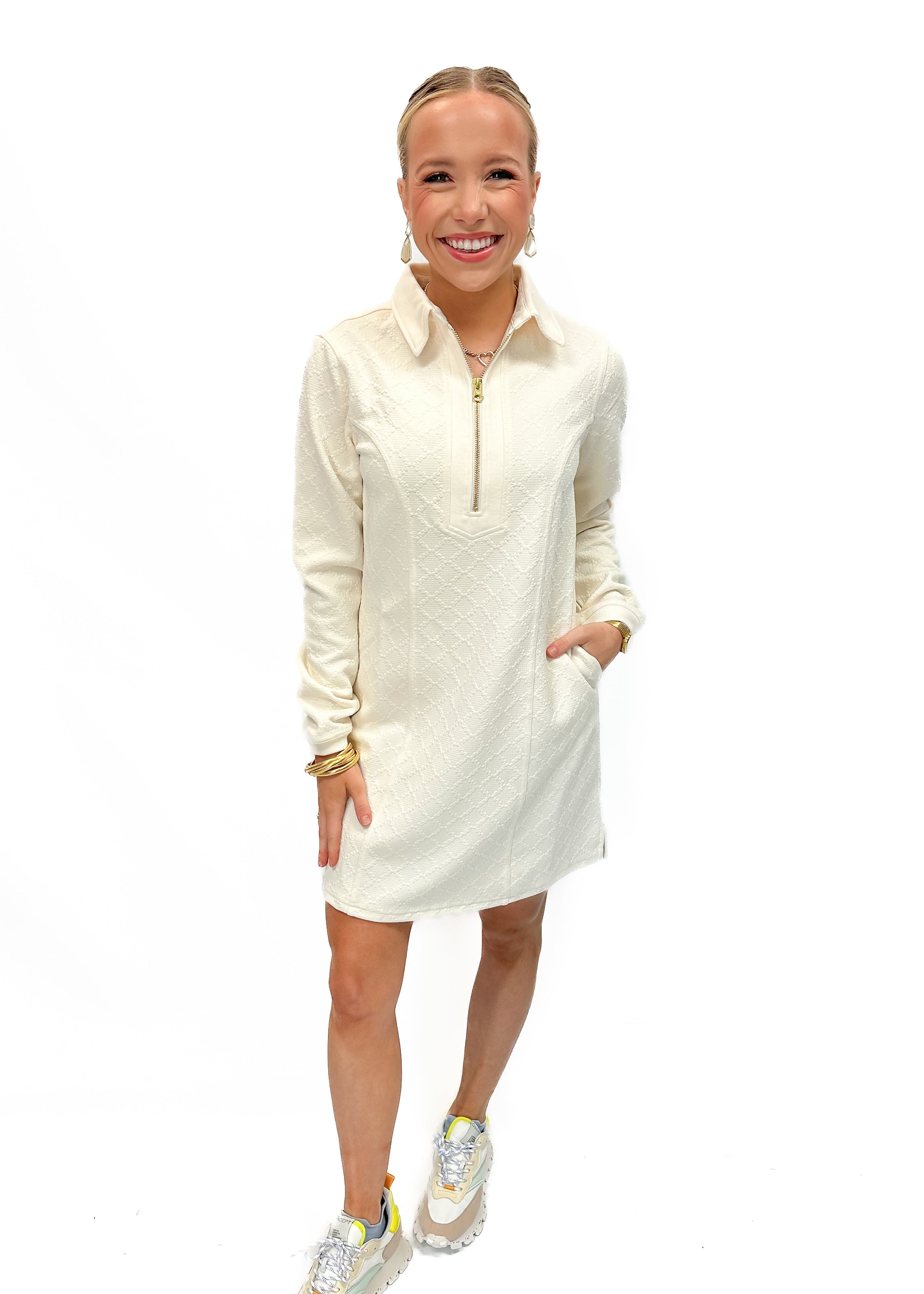 Sundays Elliot Dress - Cream - Gabrielle's Biloxi