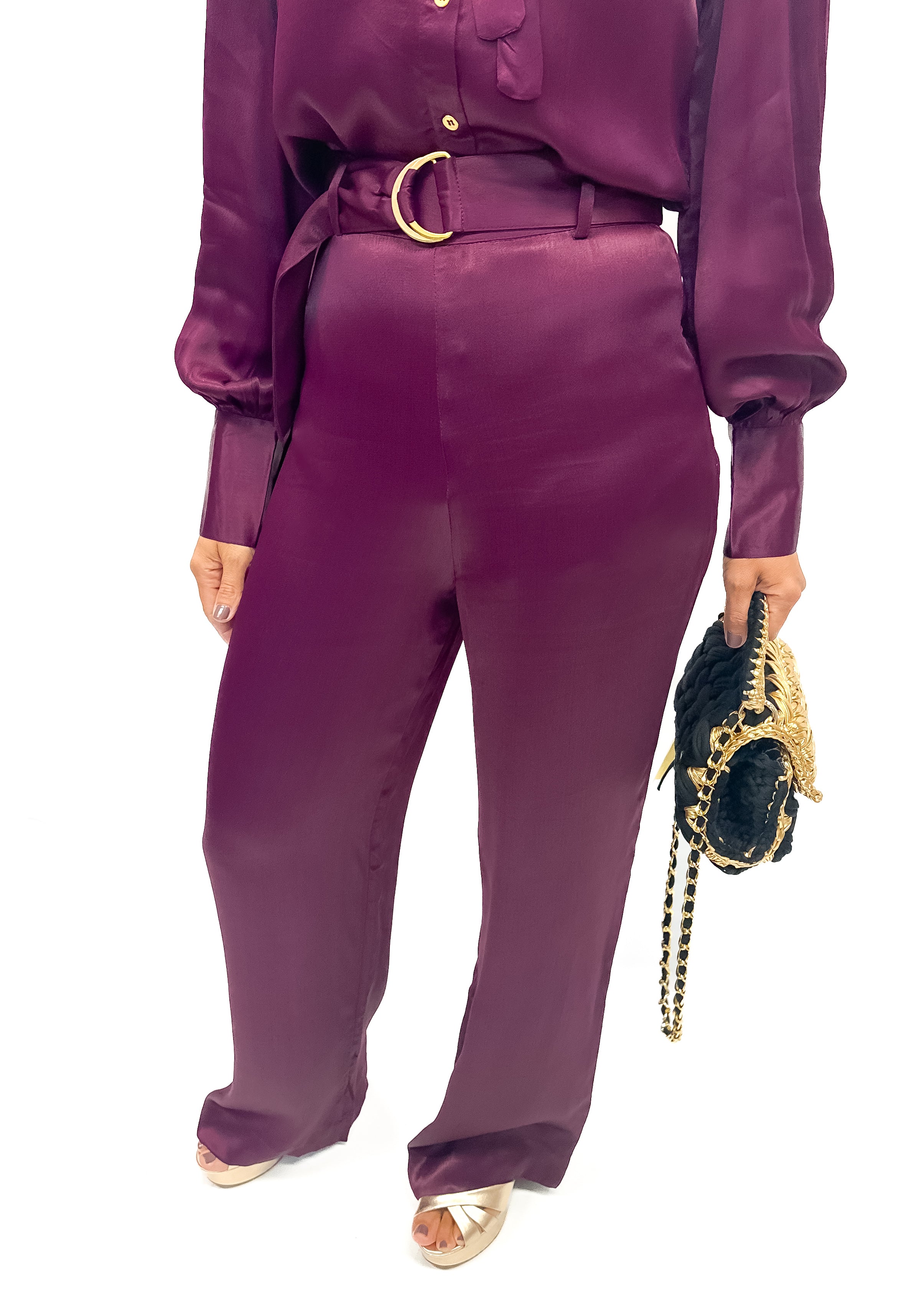 Karina Grimaldi Belinda Pants - Malbec - Gabrielle's Biloxi
