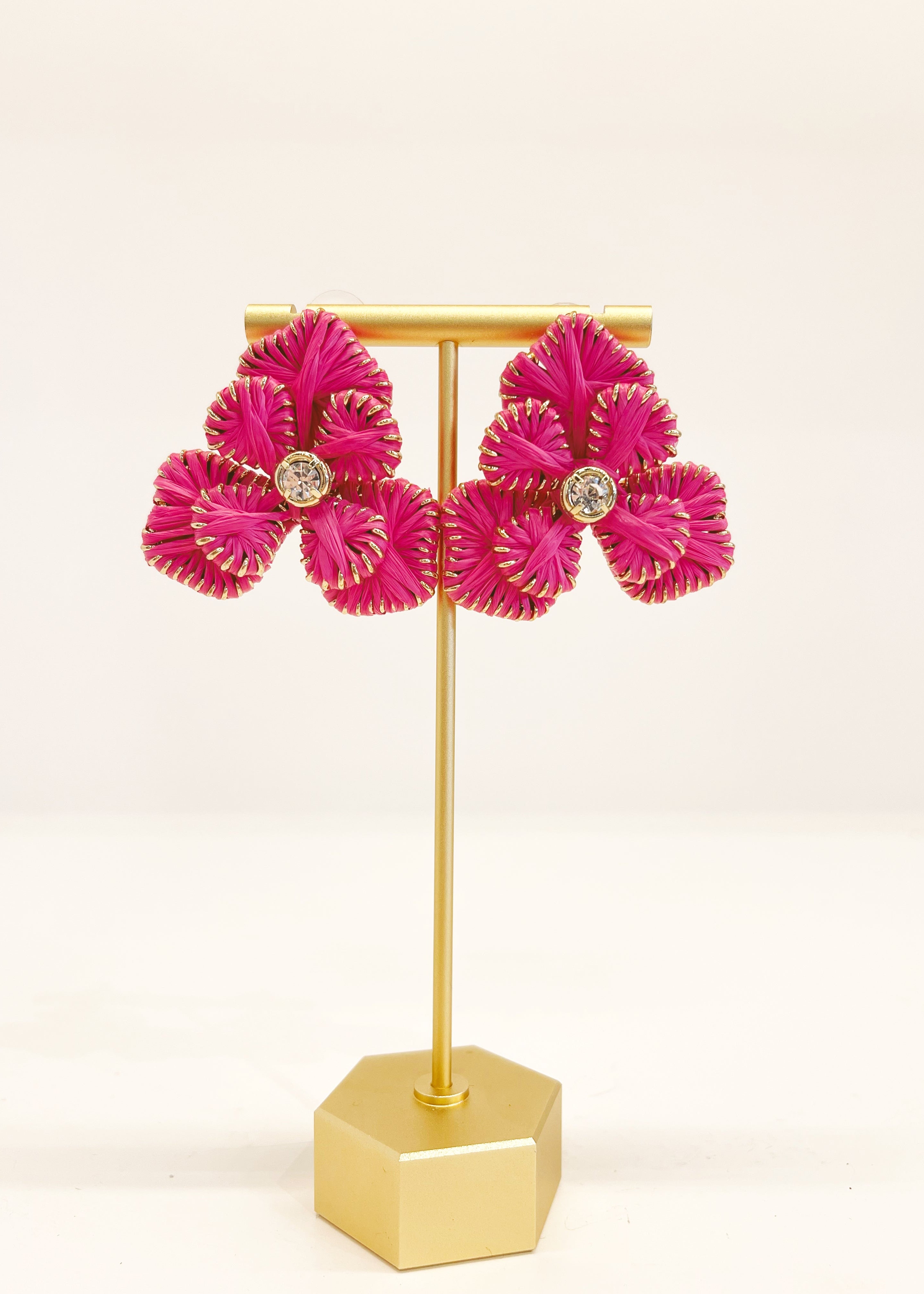 Paradise Bloom Earrings - Pink