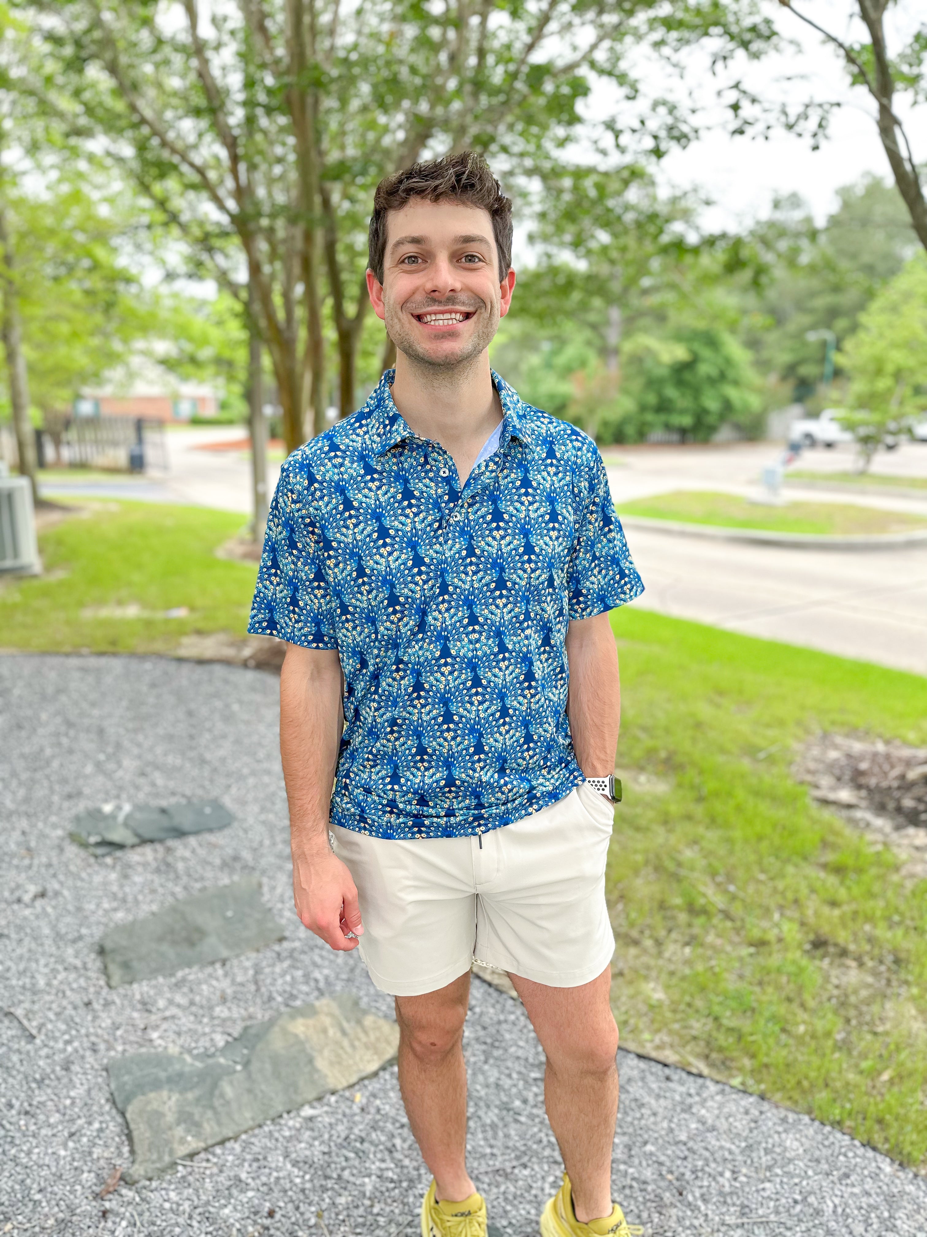 Chubbies The Fan Out Performance Polo 2.0 - Navy - Gabrielle's Biloxi