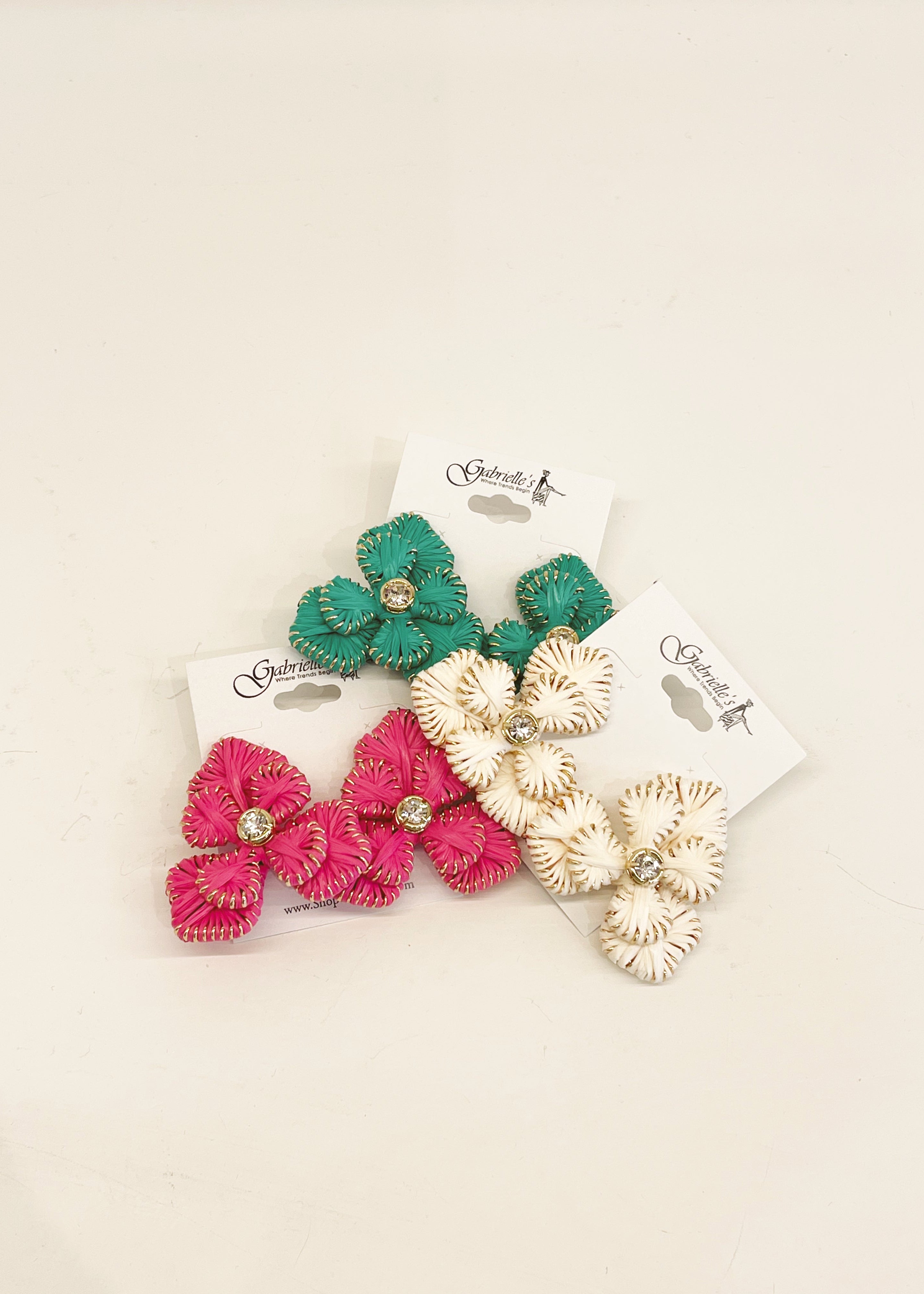 Paradise Bloom Earrings - Pink
