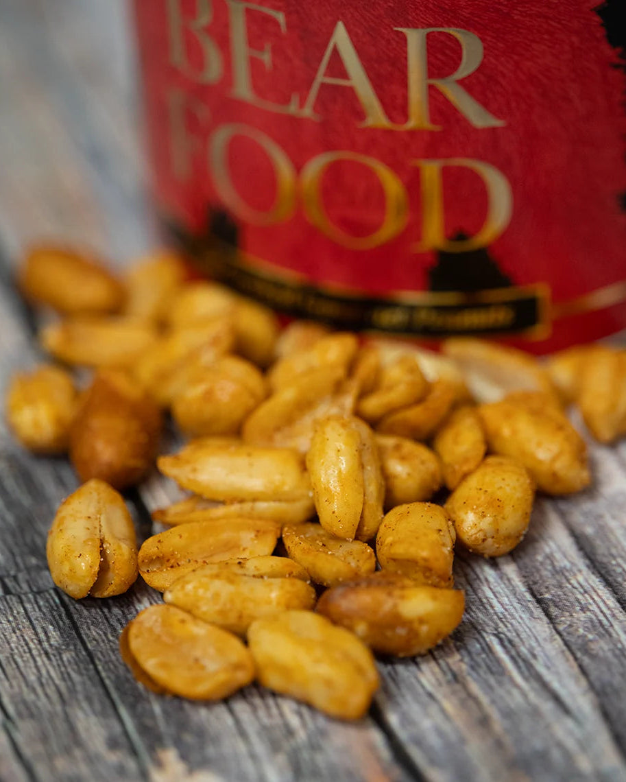 Bear Food Hot Honey BBQ Gourmet Peanuts - 10oz