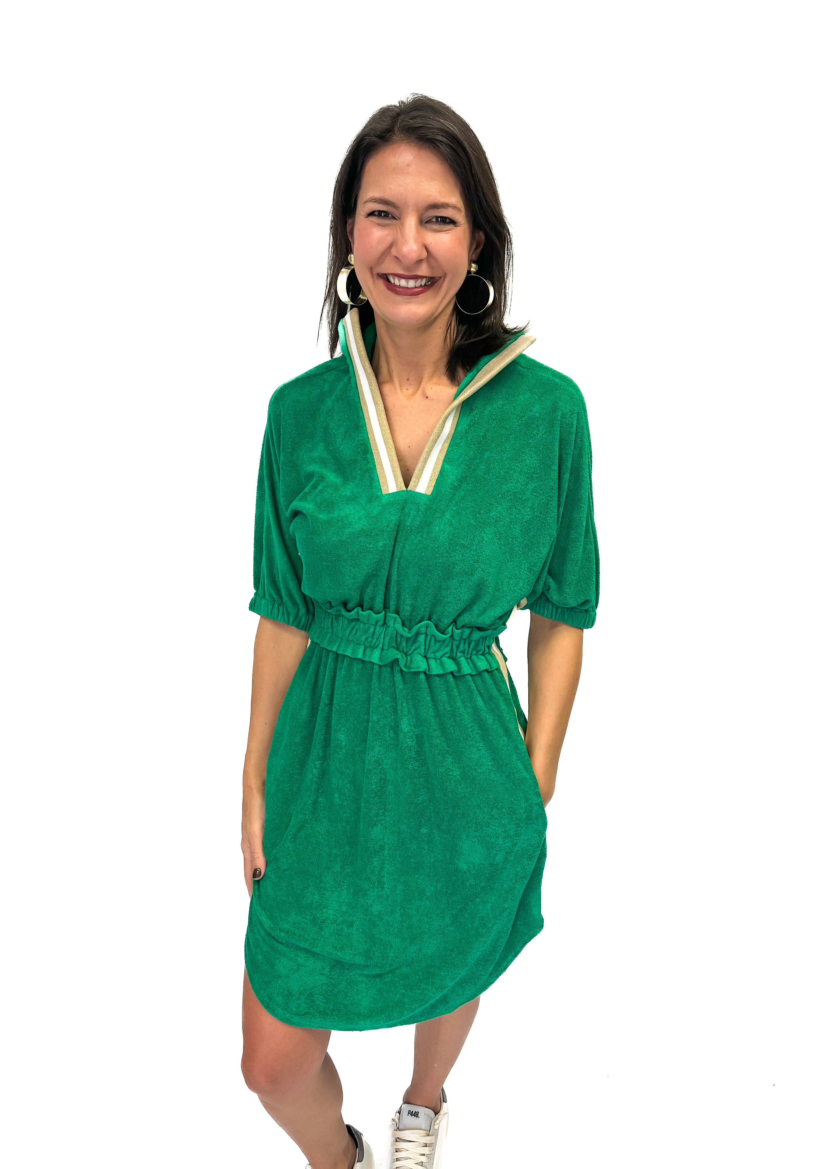 Emily McCarthy Palmer Dress - Jellybean Terry - Gabrielle's Biloxi
