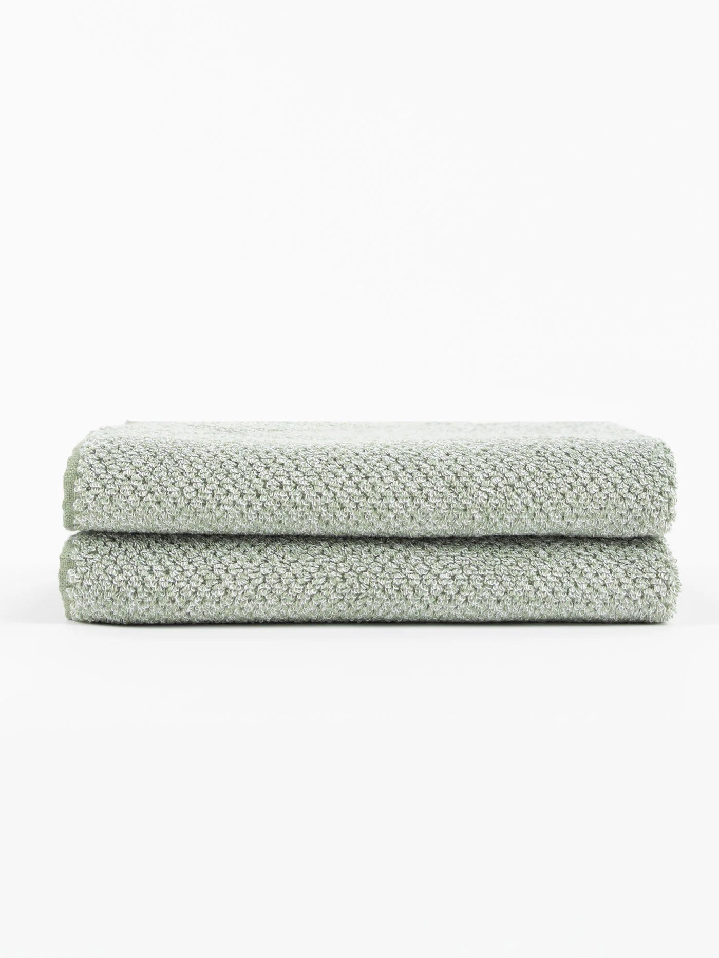Cozy Earth Nantucket Bath Towels - Heathered Sage