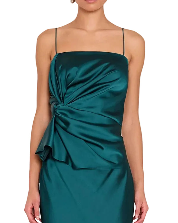 Amanda Uprichard Maci Top - Malachite