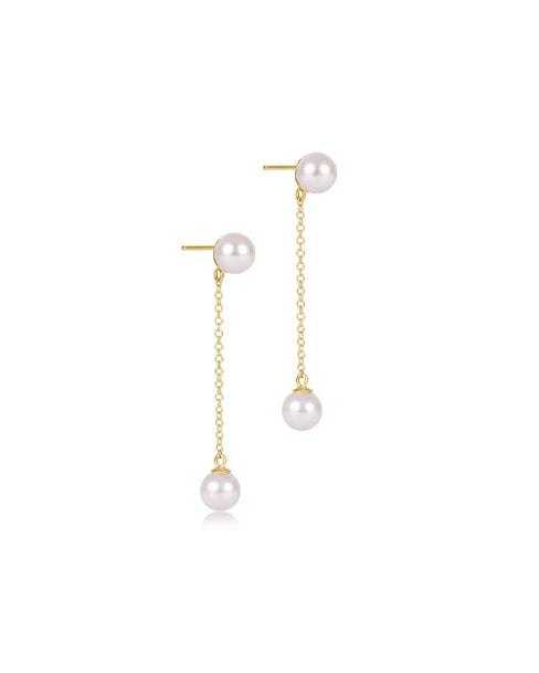 ENewton Simplicity Chain Gold Drop - Pearl 6mm - Gabrielle's Biloxi