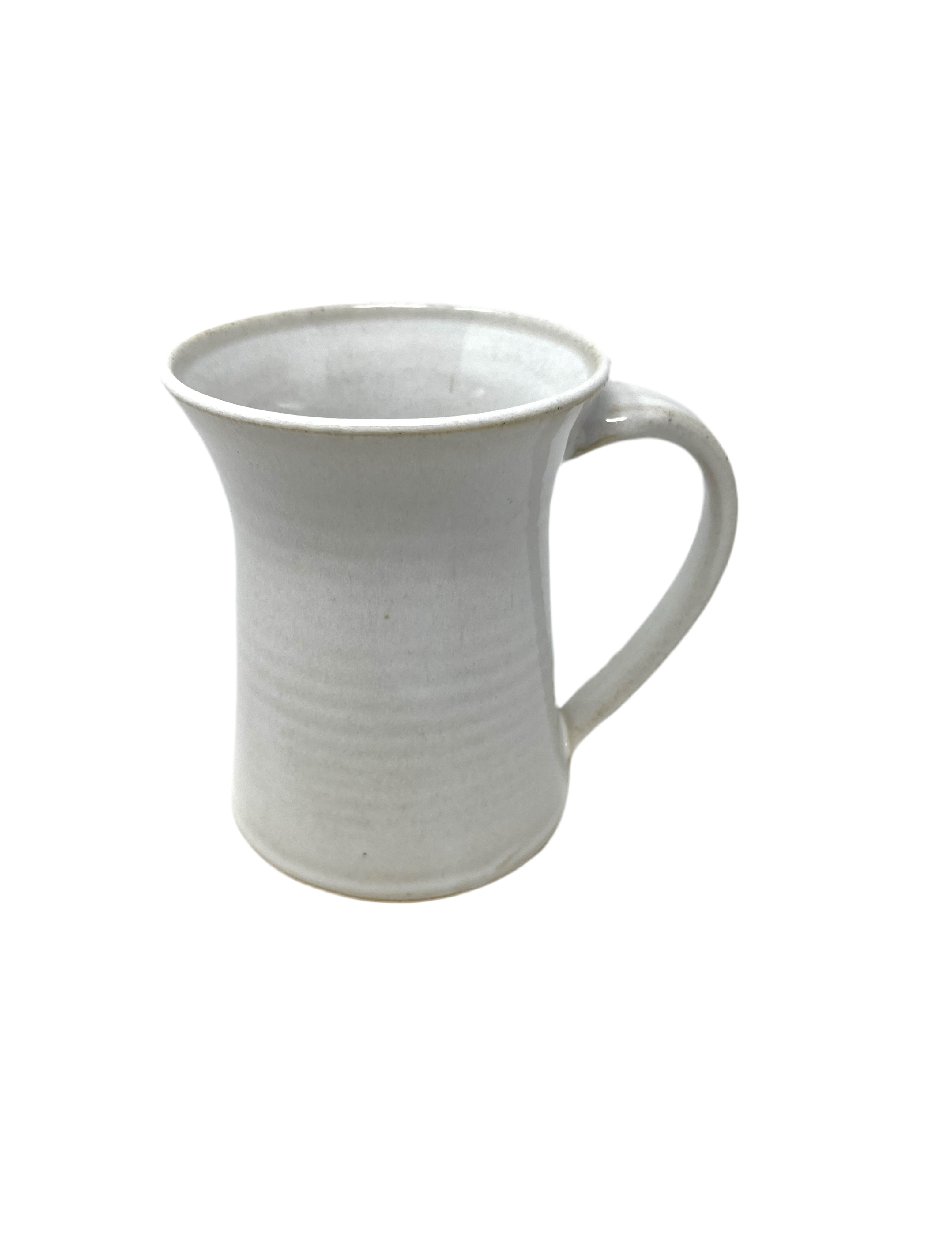 Dock 6 Pottery Handmade Clay Coffee Mug - Eggshell White - Gabrielle's Biloxi