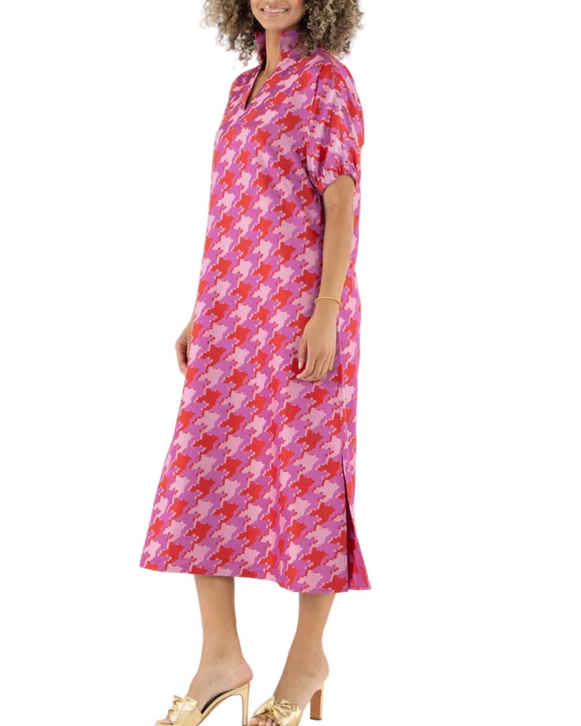 Poppy Maxi - Houndstooth