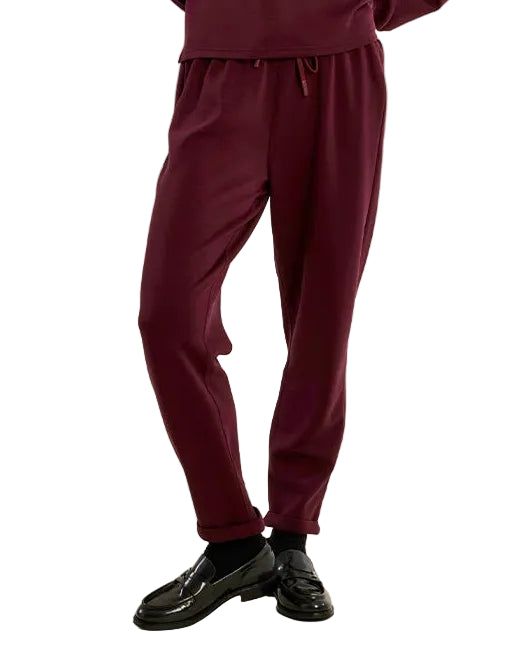 Jackie Knitted Pants - Dark Red