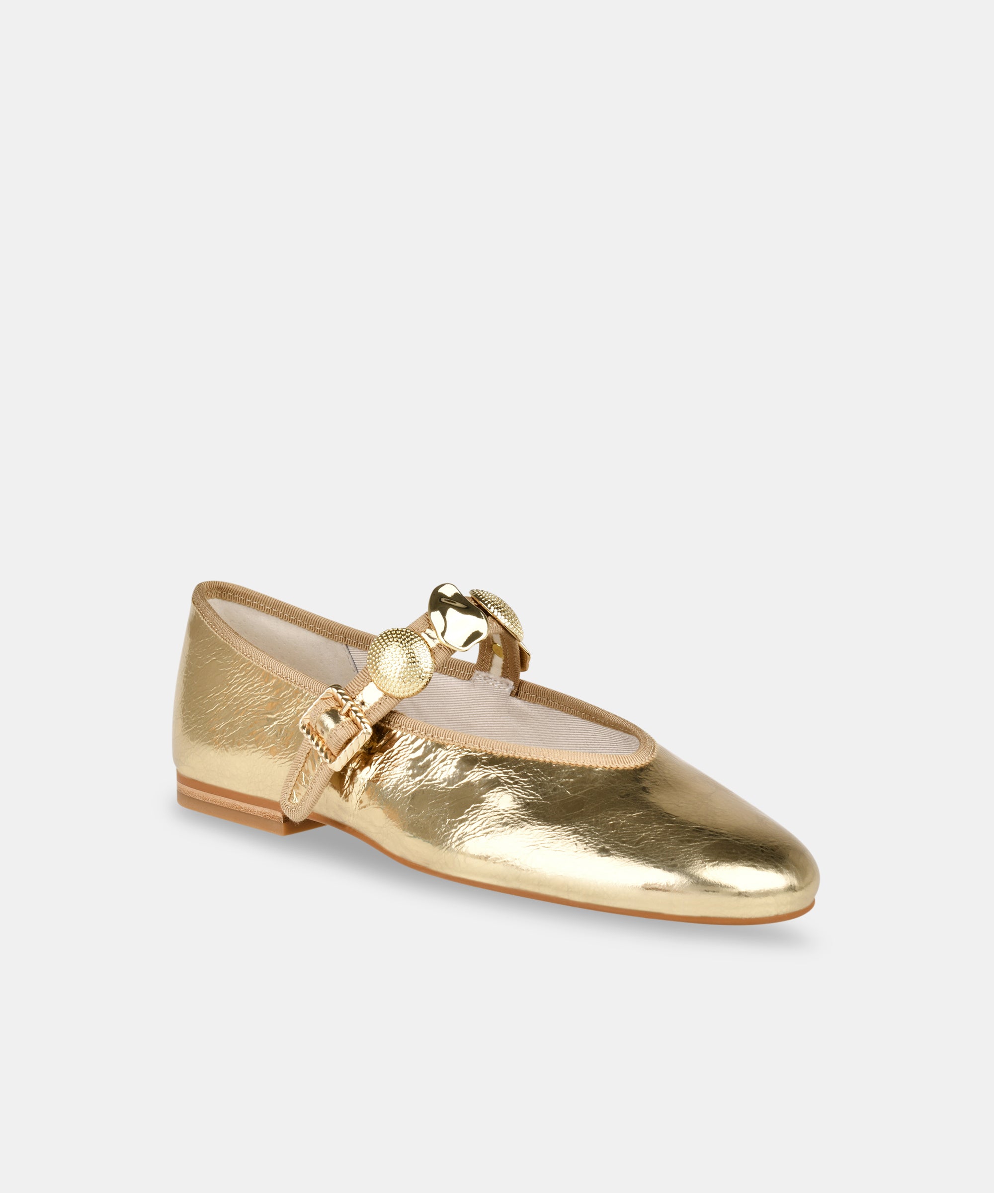 GOLD DISTRESSED LEATHER