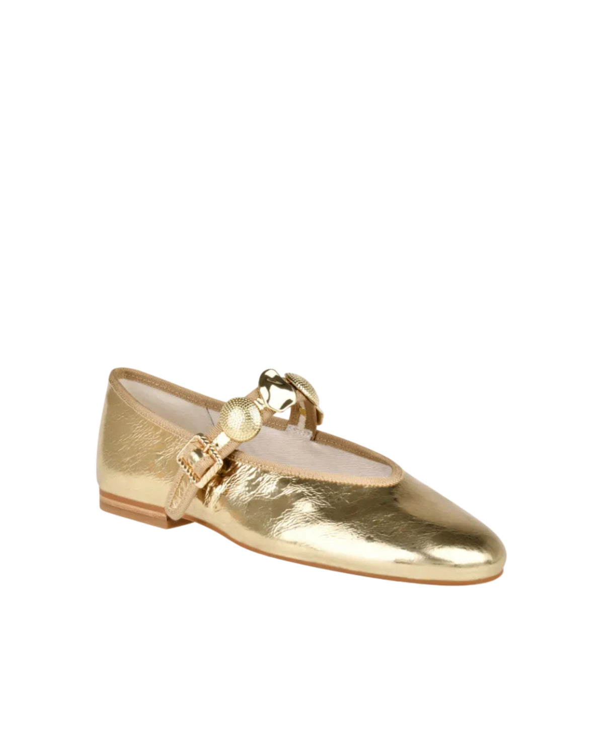 GOLD DISTRESSED LEATHER