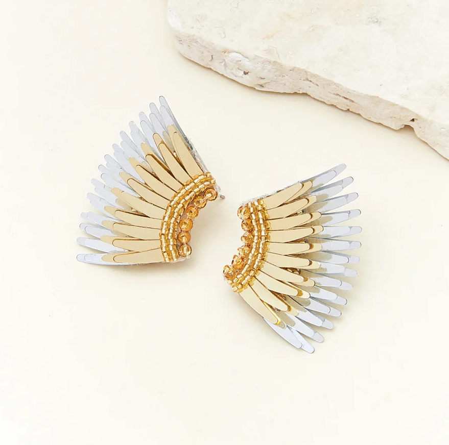 Mignonne Gavigan Mini Madeline Earrings - Gold Multi - Gabrielle's Biloxi