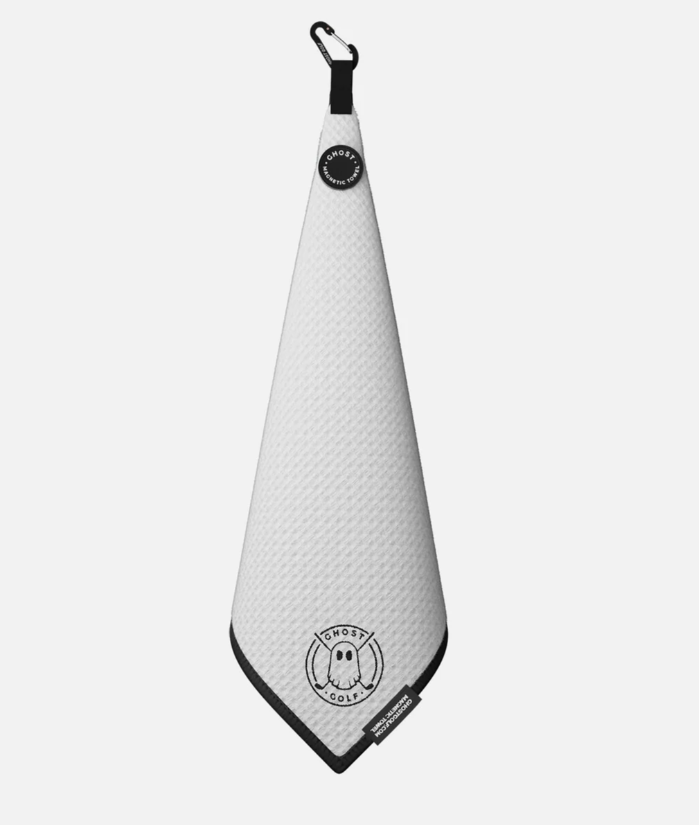 Ghost Golf Magnetic Towel (Greenside) - White - Gabrielle's Biloxi