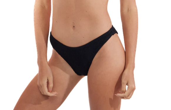 Love and Bikinis Barcelona Bikini Bottom - Black - Gabrielle's Biloxi