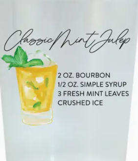 Classic Mint Julep Recipe Frosted Cups - Derby - Gabrielle's Biloxi