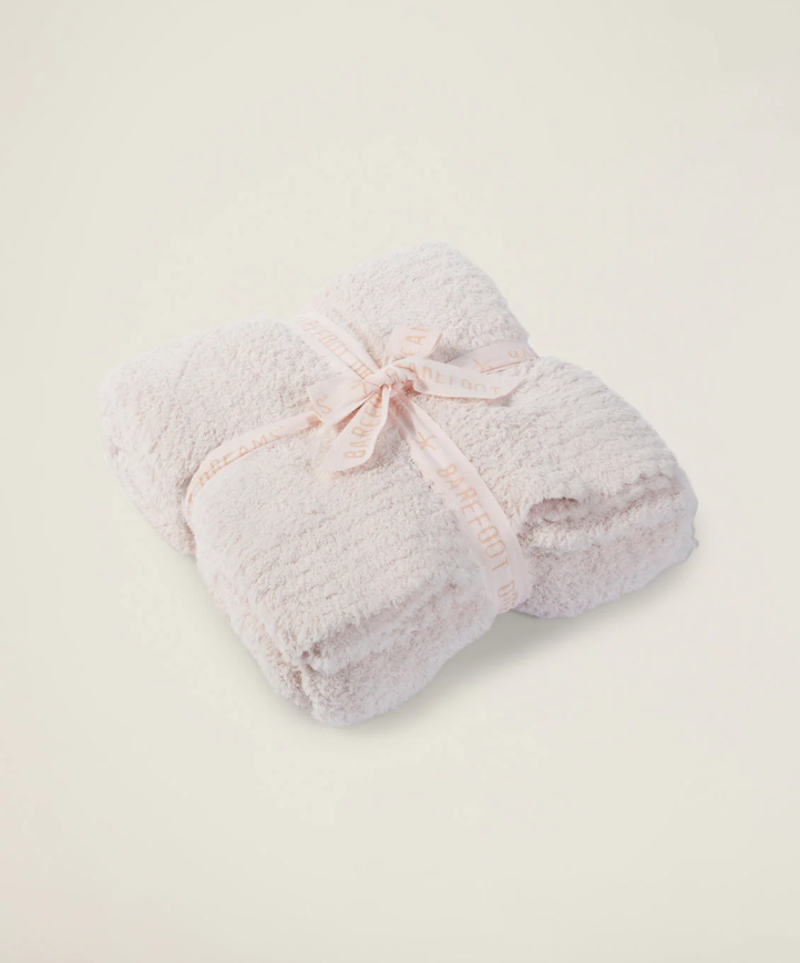 Barefoot dreams cozychic blanket sale