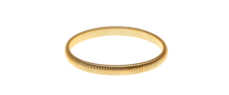 Janis Savitt Single Thin Cobra Bracelet - Gold - Gabrielle's Biloxi