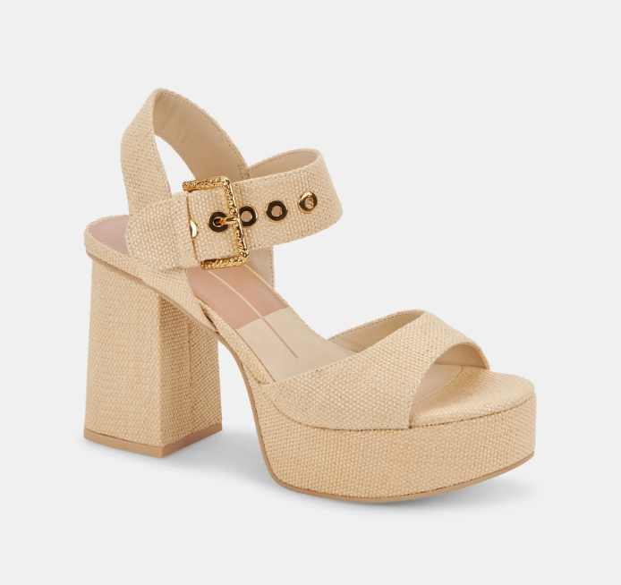 Dolce Vita Bobby - Natural Raffia - Gabrielle's Biloxi