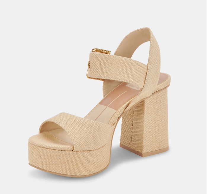 Dolce Vita Bobby - Natural Raffia - Gabrielle's Biloxi