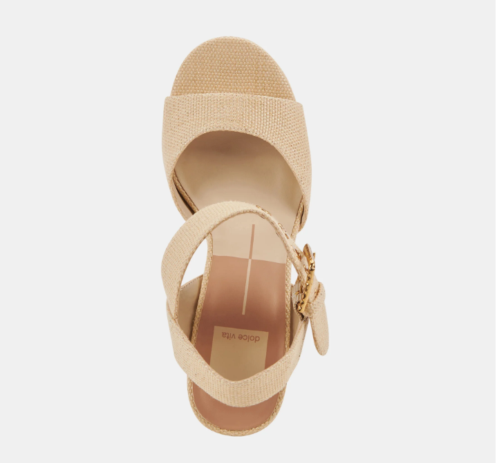 Dolce Vita Bobby - Natural Raffia - Gabrielle's Biloxi