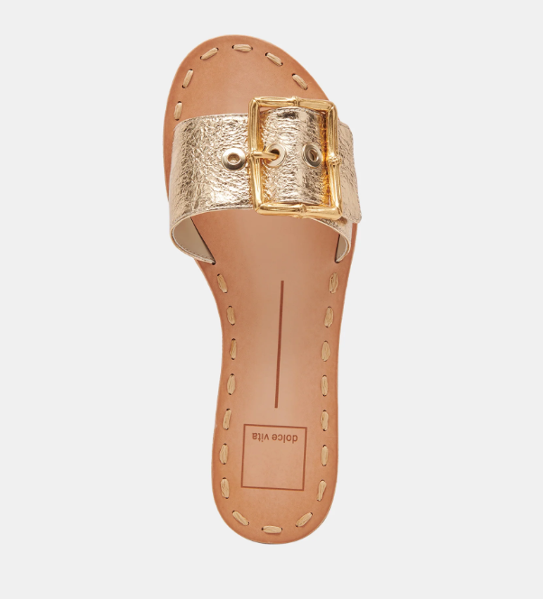 Dolce Vita Dasa - Gold Crackled Leather - Gabrielle's Biloxi