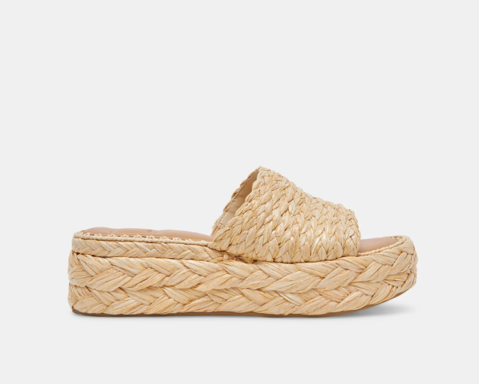 Dolce Vita Chavi - Natural Raffia - Gabrielle's Biloxi