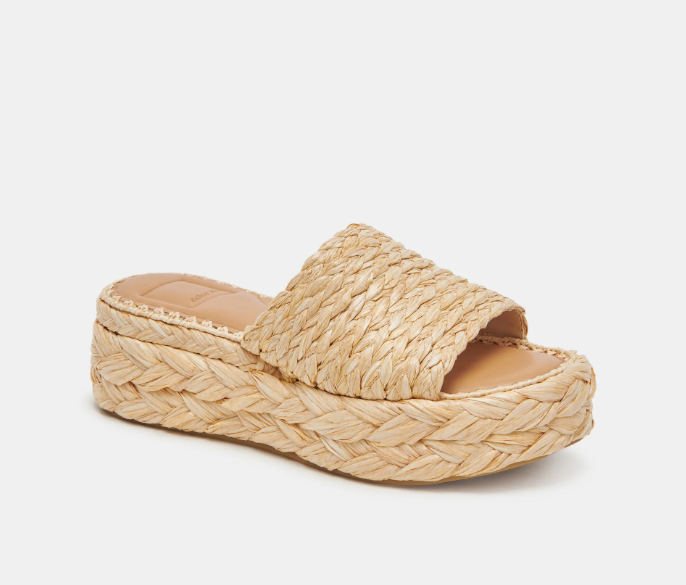 Dolce Vita Chavi - Natural Raffia - Gabrielle's Biloxi