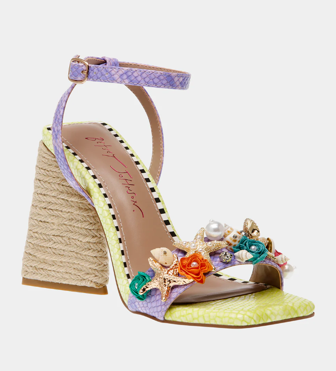 Karsyn Lime Multi Heels | Women's Shoes | Size: 9.5