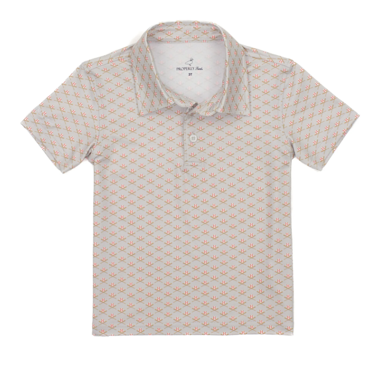 Properly Tied Boys Inlet Polo Shirt - Flying Mallard Duck main image 1
