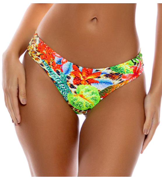 Luli Fama Seamless Full Ruched Back Bottom Lush Horizons - Multicolor - Gabrielle's Biloxi