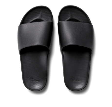 Archies Arch Support Slides - Black - Gabrielle's Biloxi