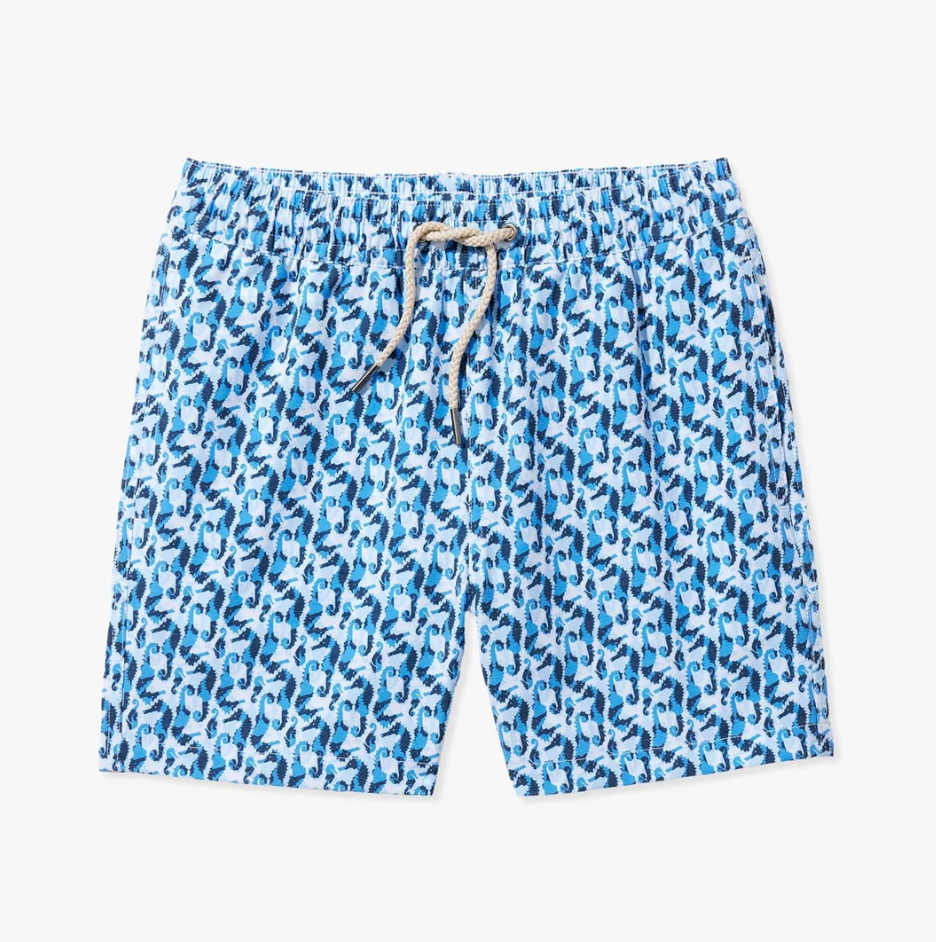 Fair Harbor Kids Bayberry Trunk - Wave Blue Seahorse - Gabrielle's Biloxi