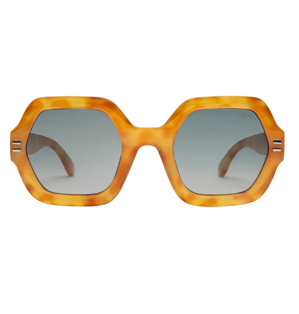 I-Sea Joni Honey Tort/Green Polarized Lens - Gabrielle's Biloxi