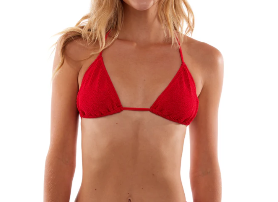 LOVE & BIKINIS Jamaica Top - Red - Gabrielle's Biloxi