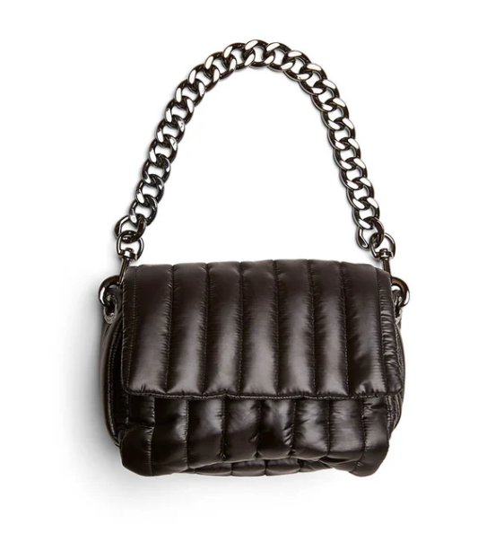 Think Royln Bar Bag - Shiny Black - Gabrielle's Biloxi
