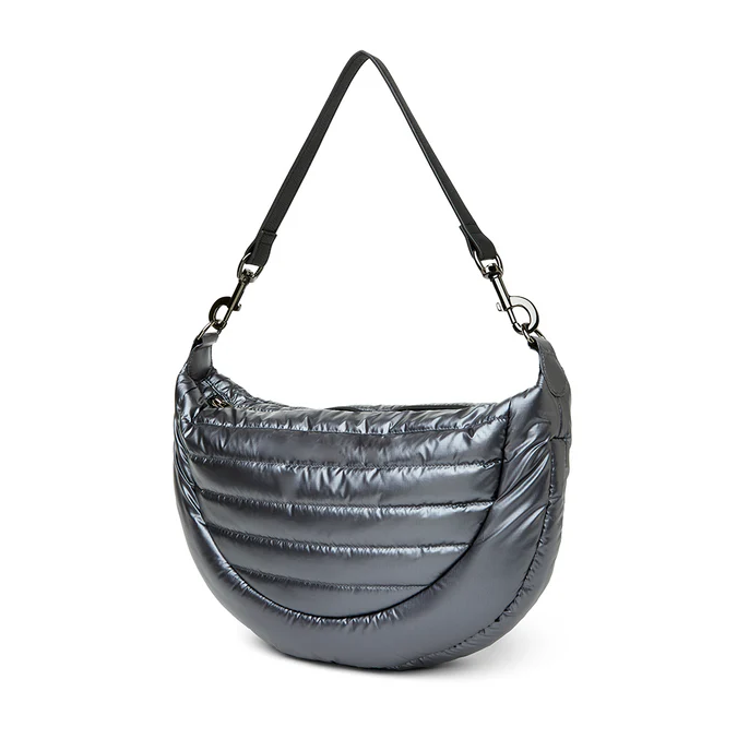 Think Royln Elton Hobo Cross Body - Pearl Grey - Gabrielle's Biloxi
