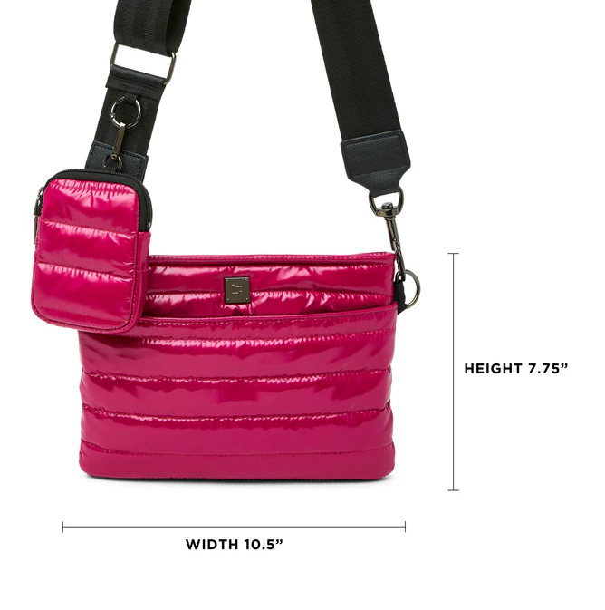 Think Royln Downtown Cross Body - Glossy Garnet - Gabrielle's Biloxi