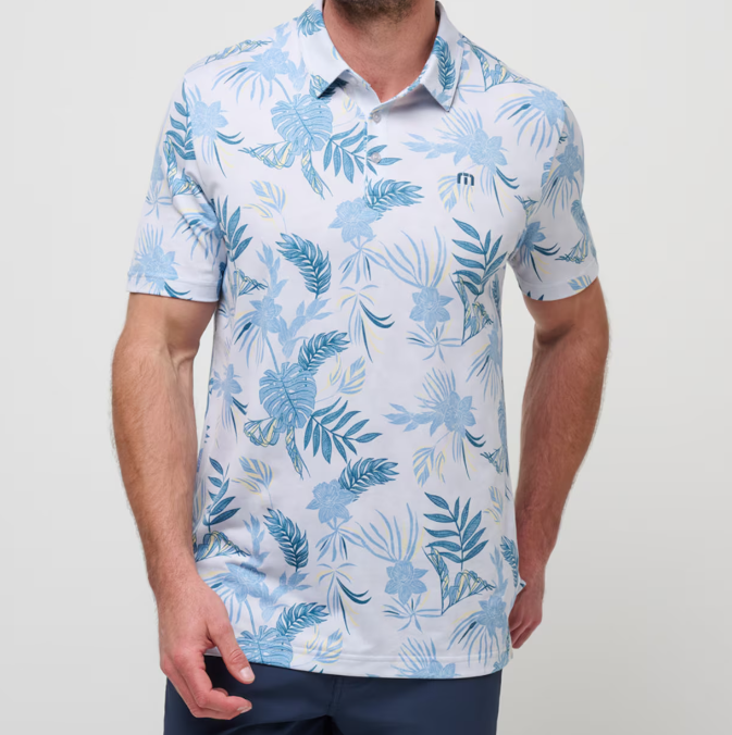 Travis Mathew Featherweight Island - Heather Light Grey - Gabrielle's Biloxi