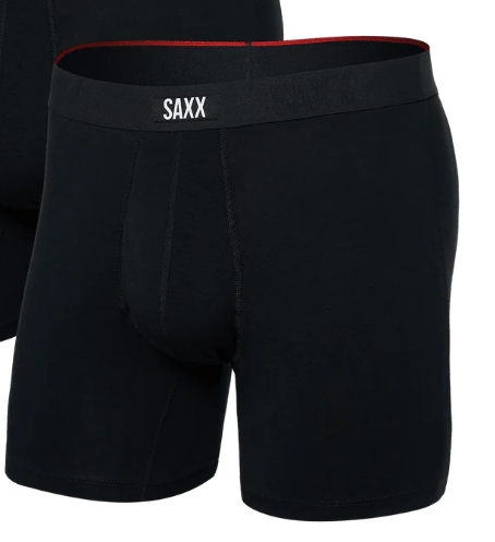 Saxx Vibe Xtra Boxer Brief Fly - Black - Gabrielle's Biloxi