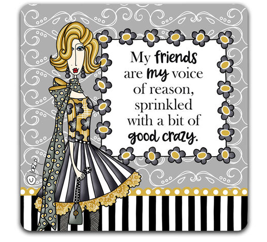 My Friends are My Voice Napkin - Gabrielle's Biloxi