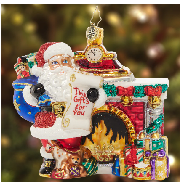 Christopher Radko Nice List Santa - Gabrielle's Biloxi