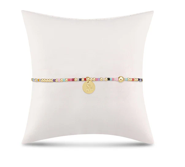egirl Hope Unwritten Bracelet - Hot Mess - be you. Small Gold Disc - Gabrielle's Biloxi