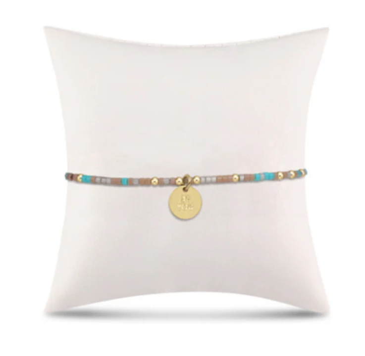 egirl Hope Unwritten Bracelet - Where's The Beach? - be you. Small Gold Disc - Gabrielle's Biloxi