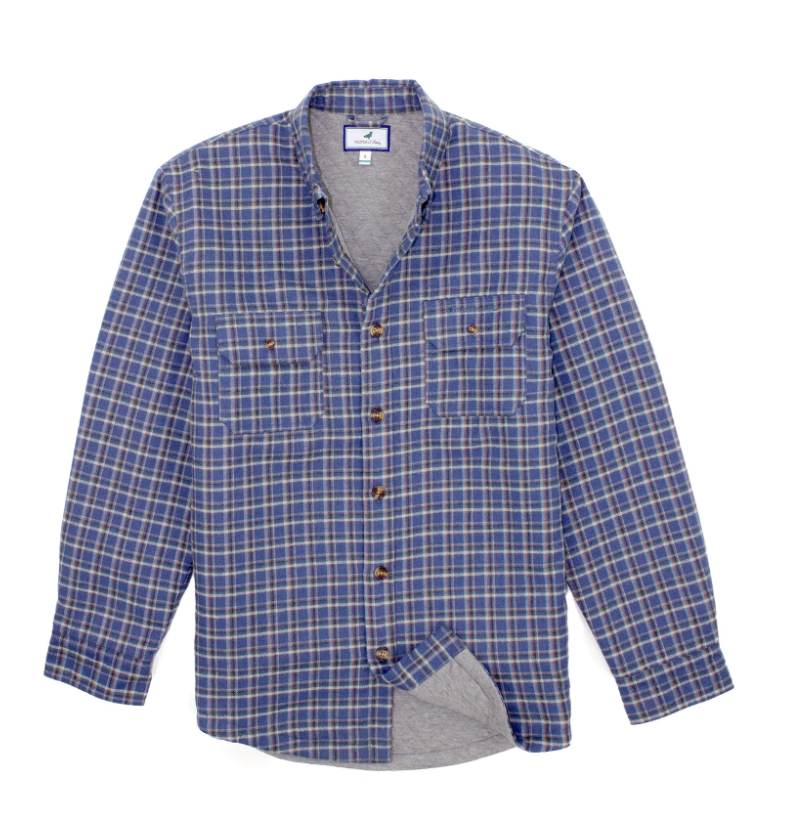 Properly Tied Cypress Shirt Jacket -Bluebonnet - Gabrielle's Biloxi