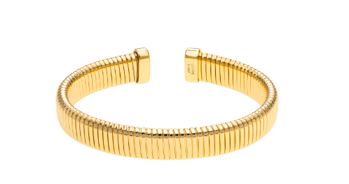 Janis Savitt Open Back Single Cobra Bracelet - Gold - Gabrielle's Biloxi