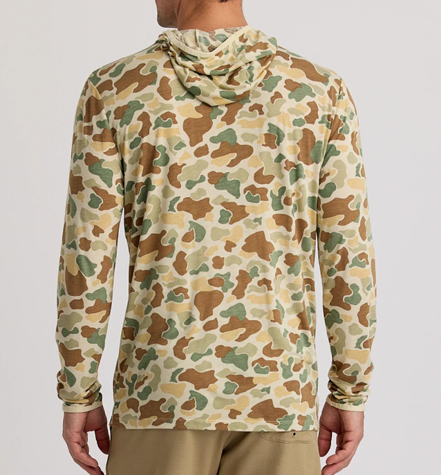 Free Fly Bamboo Lightweight Hoodie - Vintage Camo - Gabrielle's Biloxi
