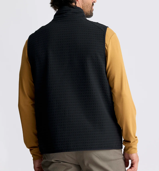 Free Fly Gridback Fleece Vest - Black - Gabrielle's Biloxi